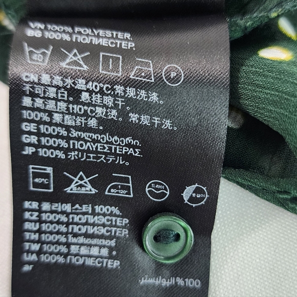 H&M Sheer Ruffled Blouse - Picture 9 of 9